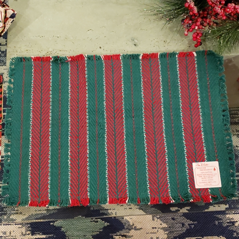 Vintage  mat for dining by PARK B. SMITH